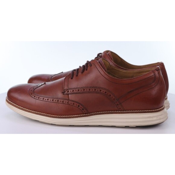 Cole Haan Original Grand $160 Men\'s Wingtip Oxfords Shoes Size 11.5 M Woodburry